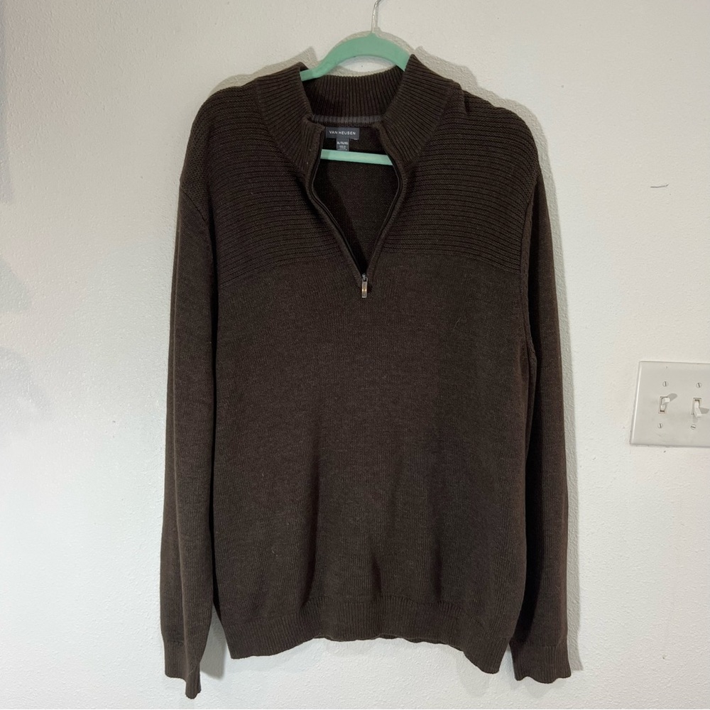 Van Heusen Men's Quarter Zip